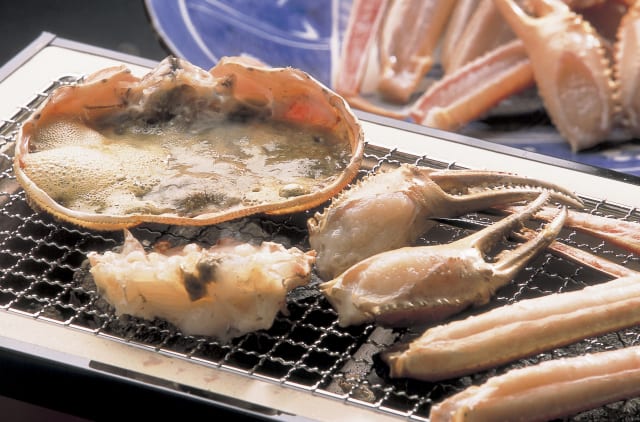 ズワイガニの料理