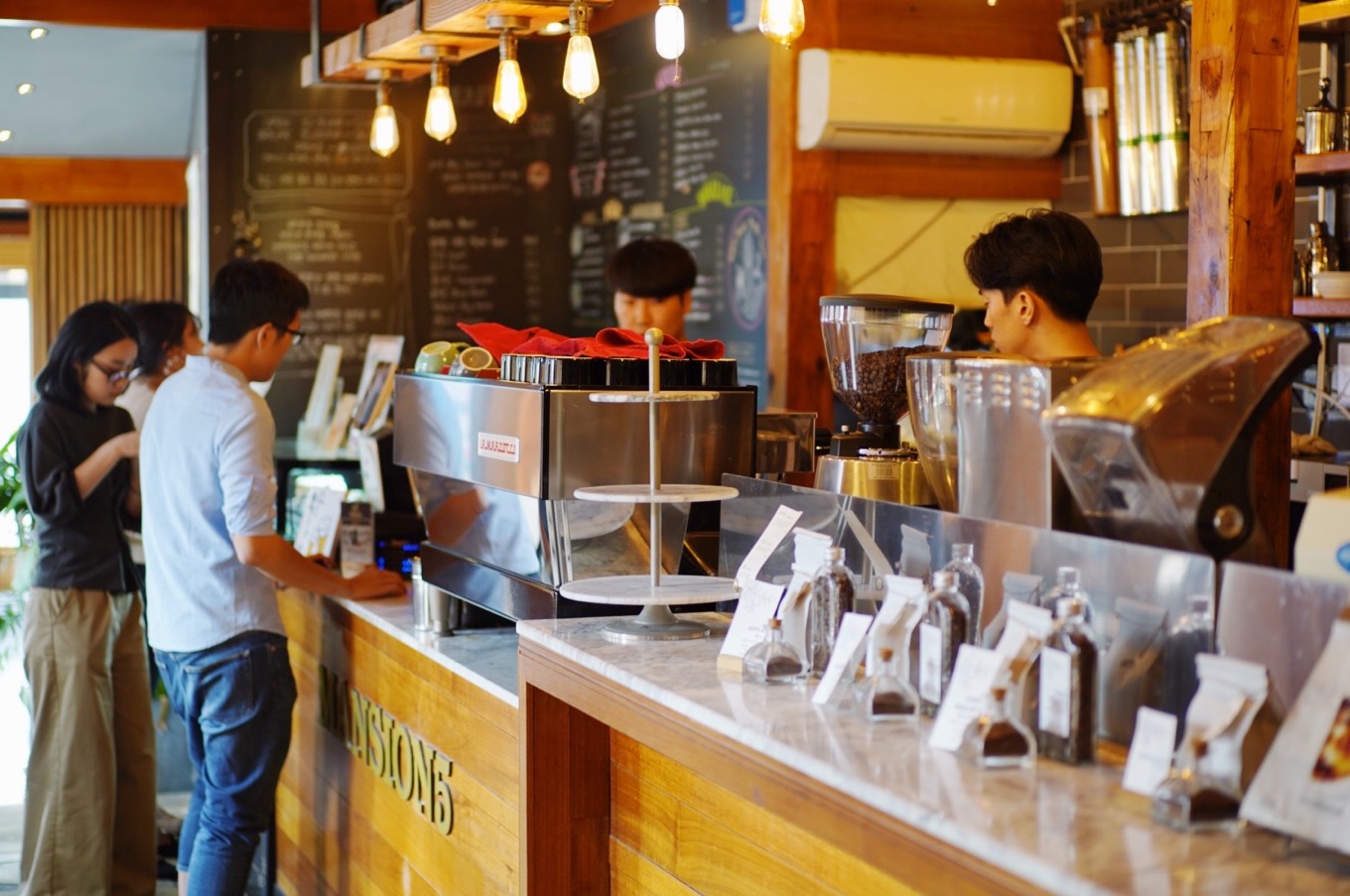 大邱の古民家カフェ「MANSION5」