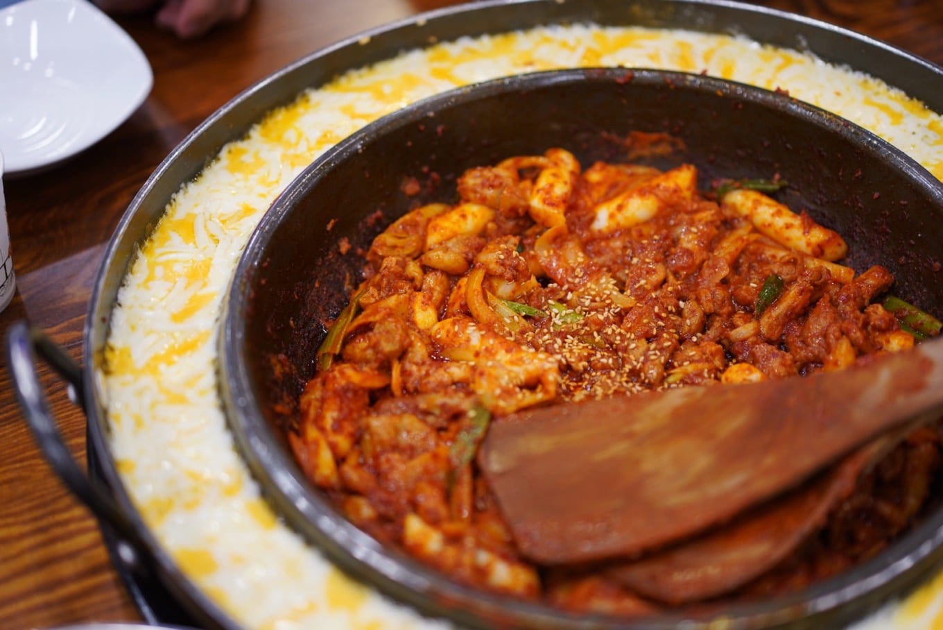 ランチに「チーズタッカルビ」