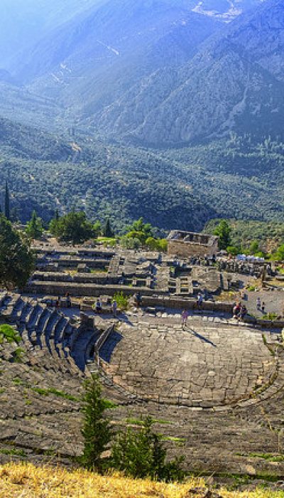 デルフィの古代遺跡