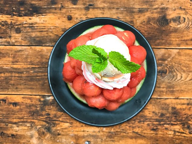 “日本一おいしい水”でつくる“日本一美味しいかき氷”！？【完全予約制】
