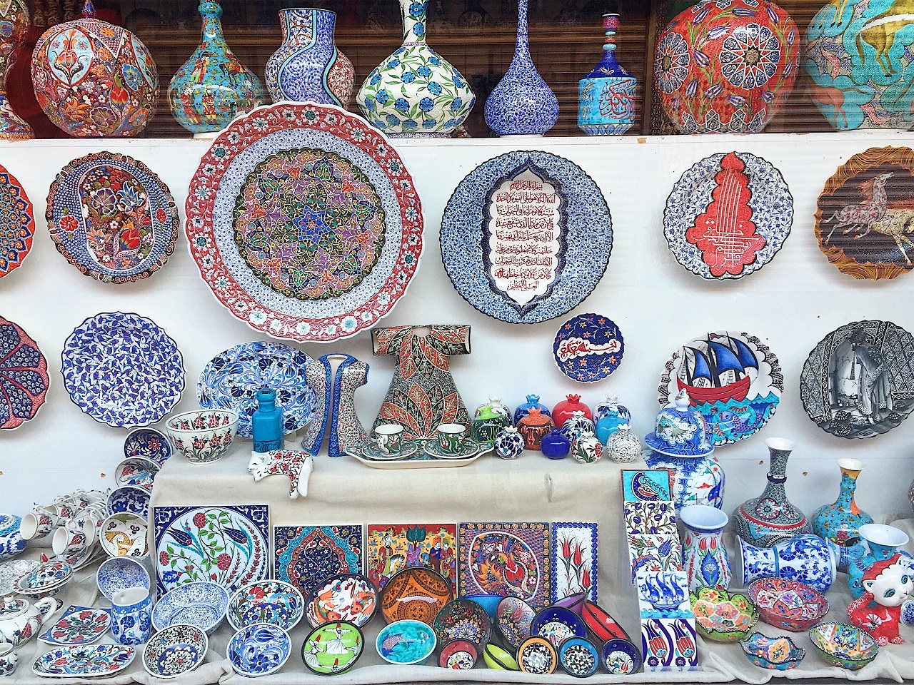 トルコの陶器作品