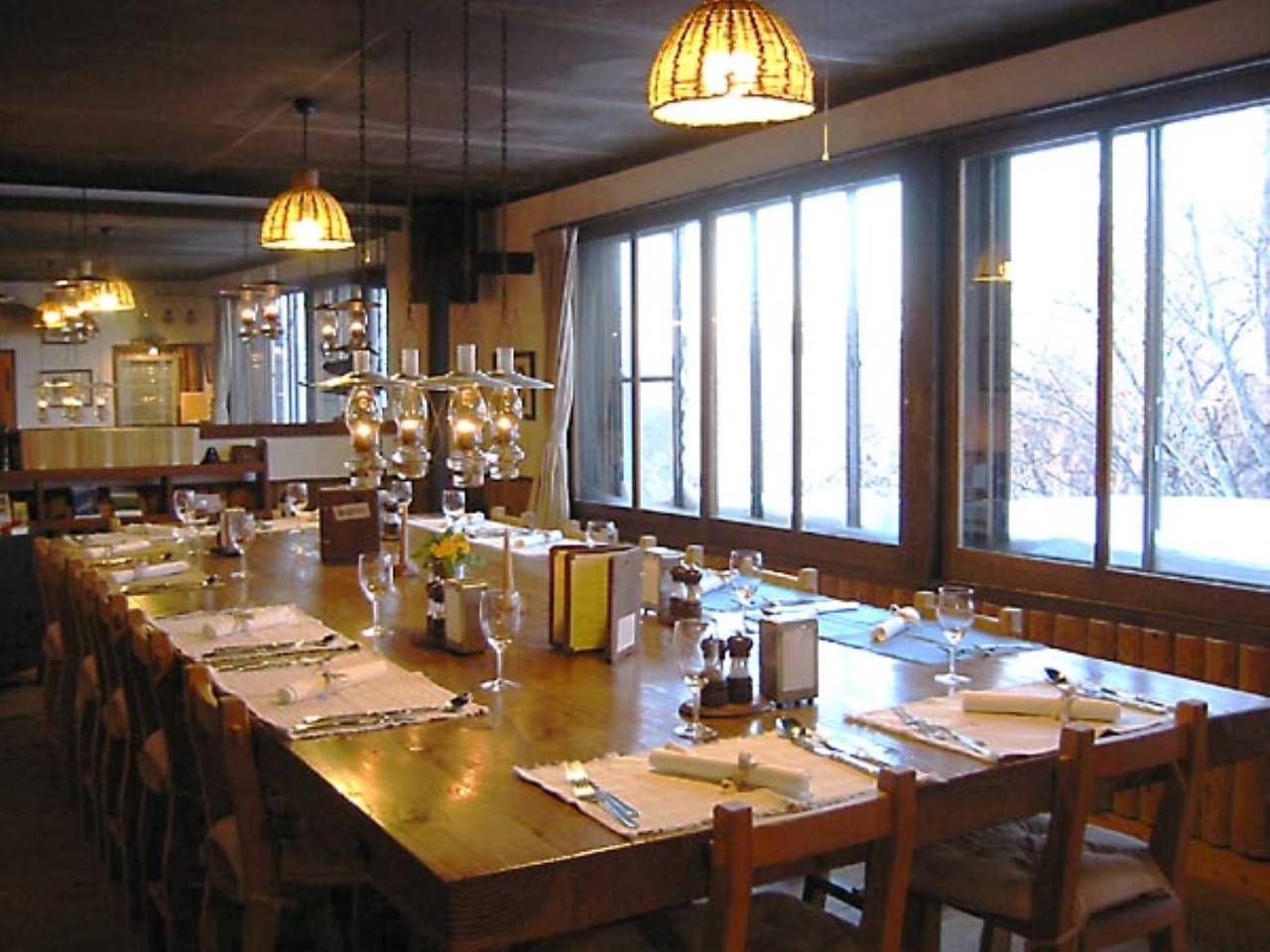 鷲ヶ峰ヒュッテ食堂