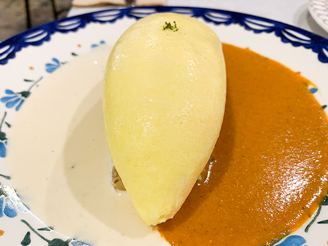 PALLETE hannamのオムライスはふわふわのオムレツが