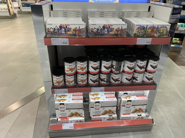 ビルバオ空港　みやげ