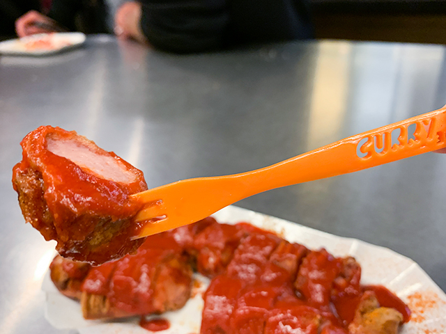 ソースは濃いめでたっぷり