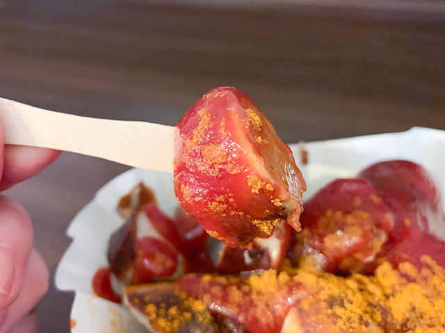 ハインツのケチャップ味。パウダーは多め