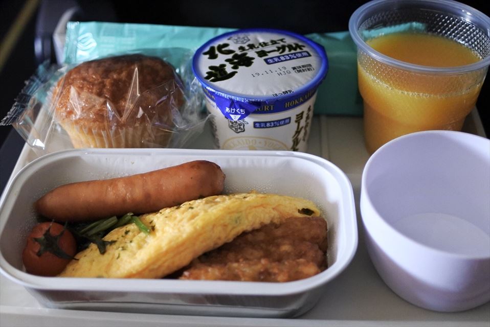 フィジーエアウェイズ 機内食