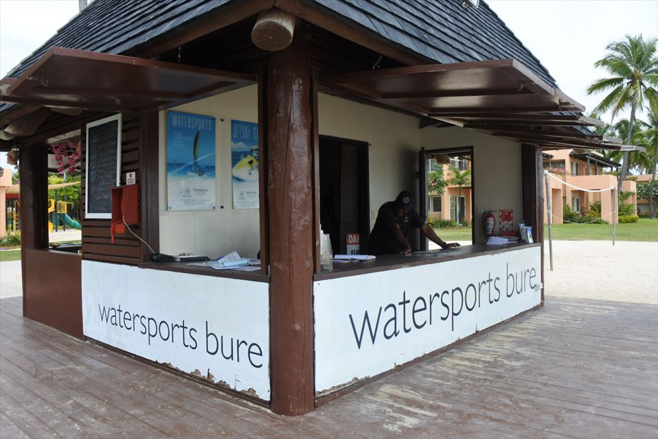フィジー ホテルのウォータースポーツカウンター