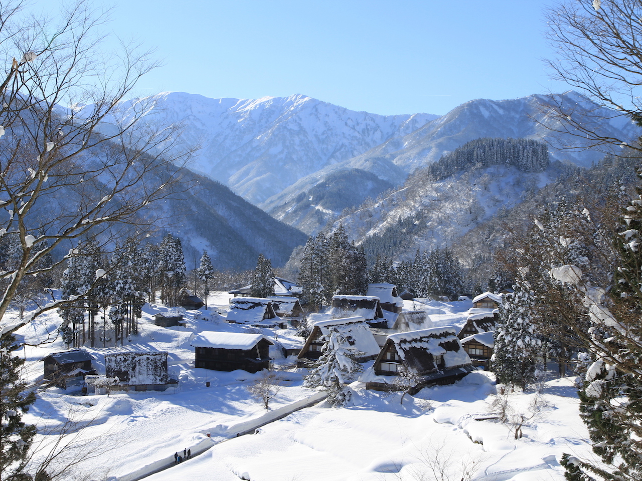 世界遺産　五箇山合掌造り集落