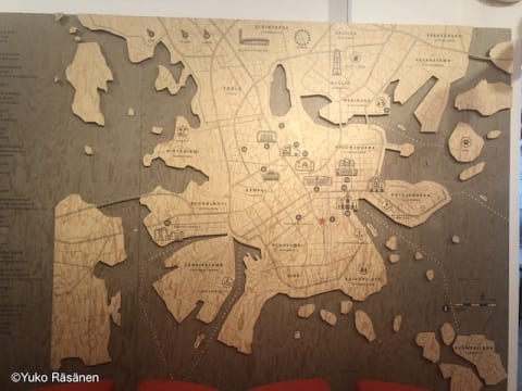 ヘルシンキのマップ