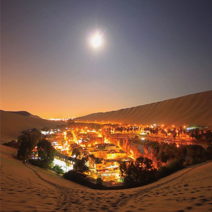 ワカチナの夜景