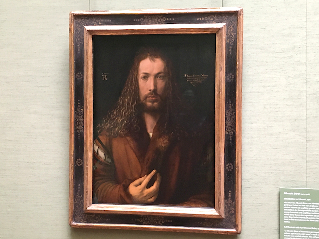 デューラー自画像