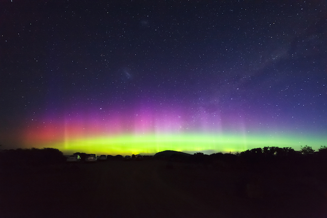 タスマニアのオーロラ