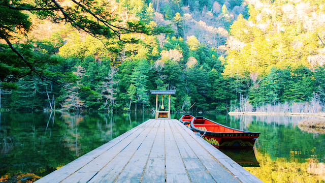 明神池　一之池