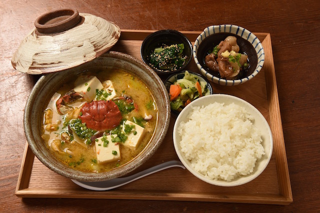 ズガニ定食