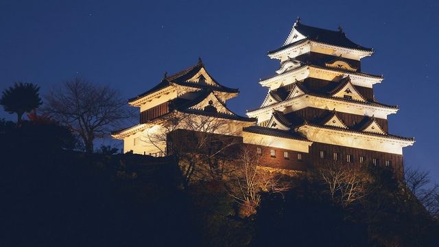 大洲城の「天守閣」に泊まれる宿泊プラン