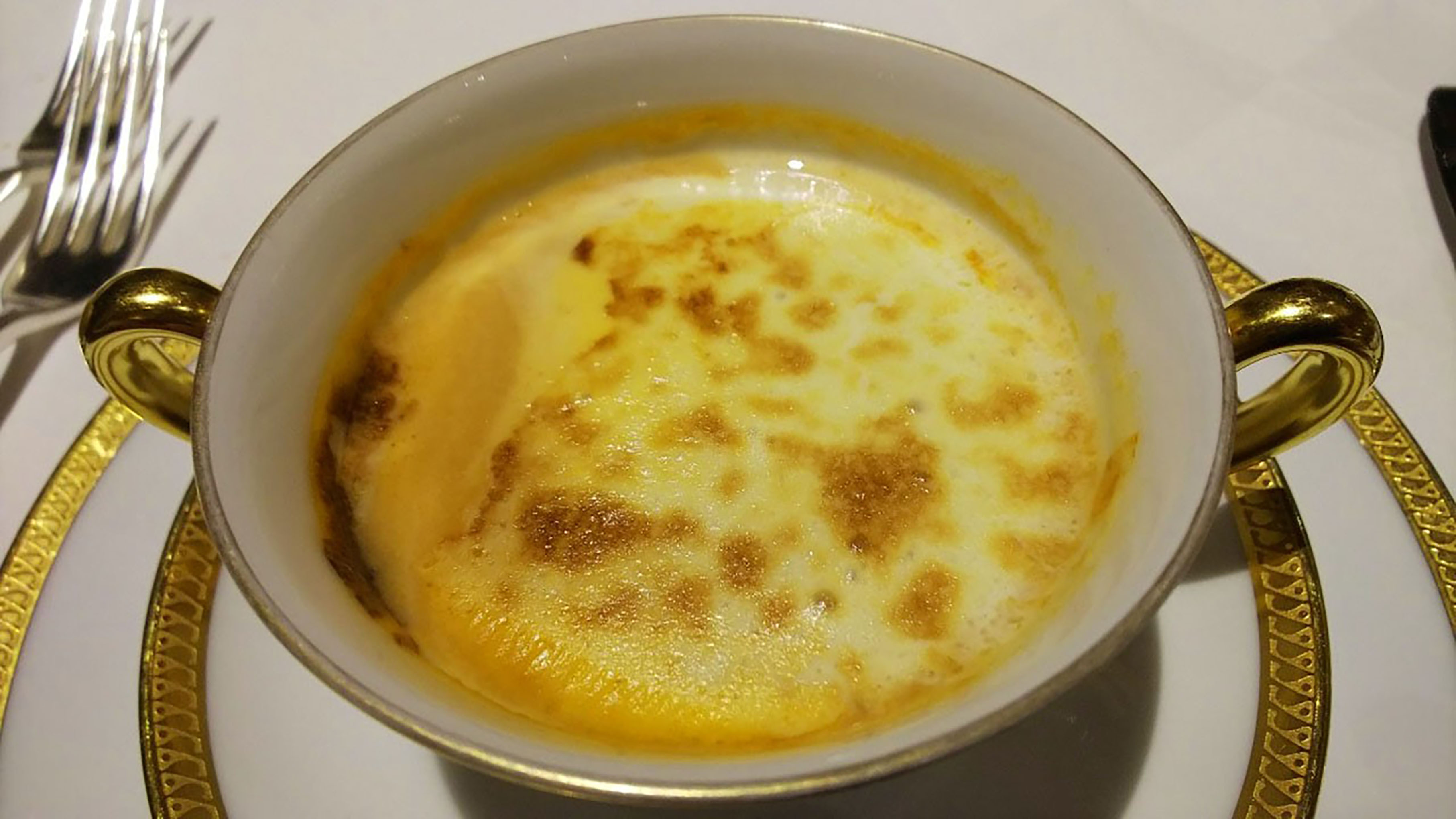 世界一おいしいレストラン伊勢海老クリームスープ