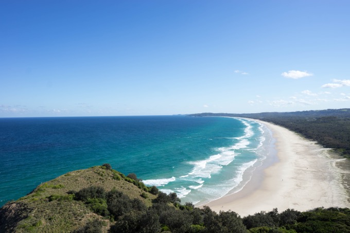 写真で見るバイロンベイの様子