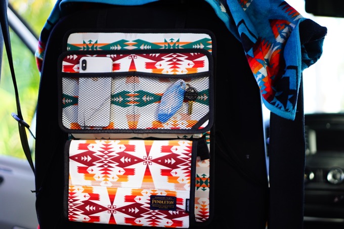 荷物の管理が結構、難しい