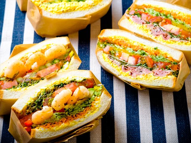 インスタ映えする美しいサンドイッチ【チーズカフェ La Maison 301】