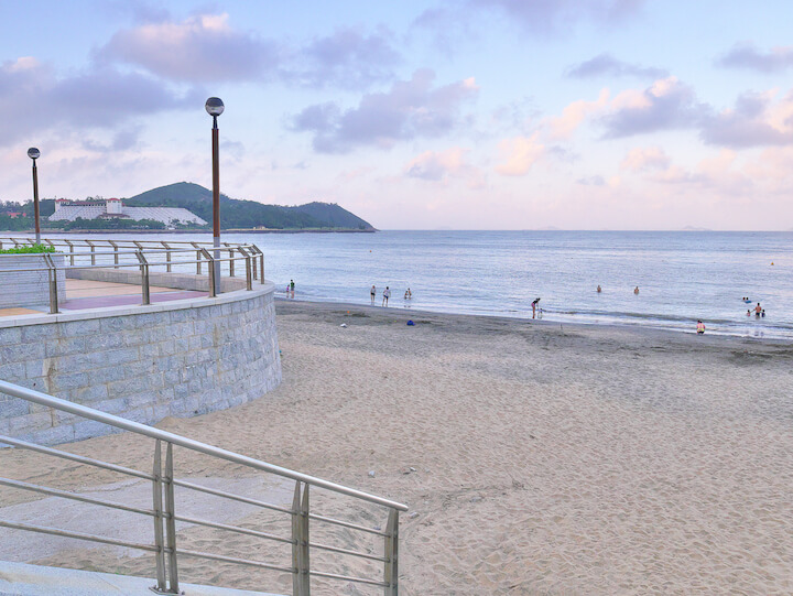 黒沙海灘（ハクサ・ビーチ）