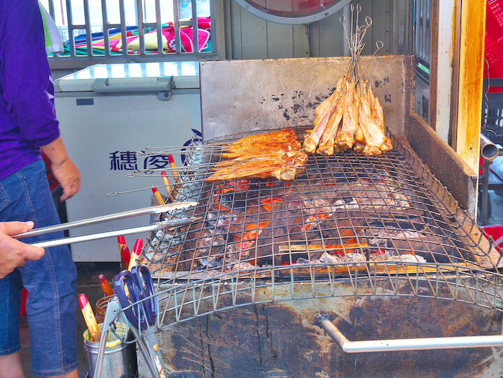 黒沙海灘（ハクサ・ビーチ）屋台２