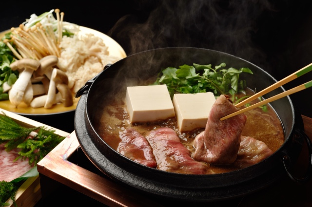とうふ牛なべ味噌