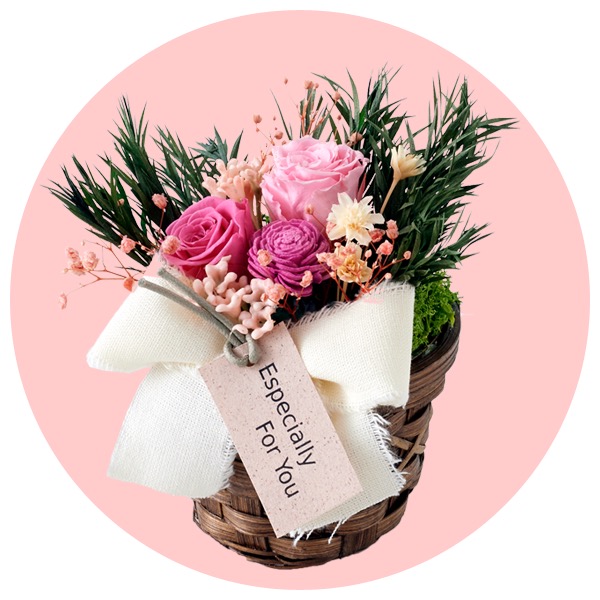 フラワーバスケット