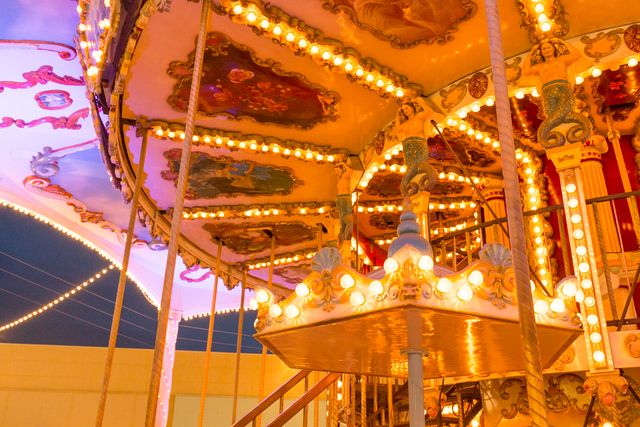 「小山ゆうえんち」メリーゴーランド