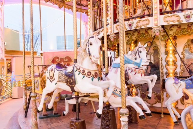 「小山ゆうえんち」メリーゴーランド