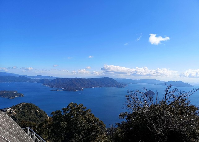宮島弥山山頂からの眺め