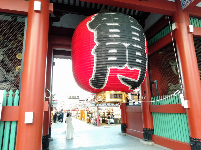 東京さんぽ浅草雷門