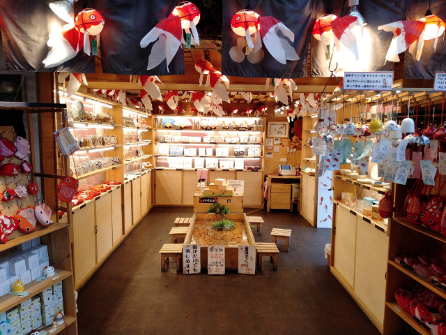 東京さんぽ浅草きんぎょ