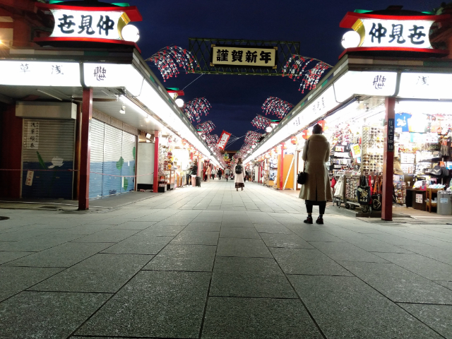 東京さんぽ浅草仲見世