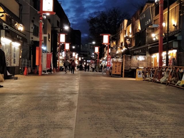 東京さんぽ浅草伝法院通り２