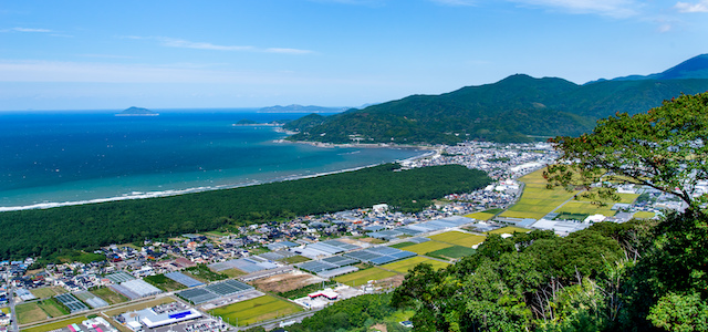 佐賀県唐津市虹の松原