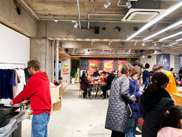 BPMでのポップアップイベントドムドムの様子