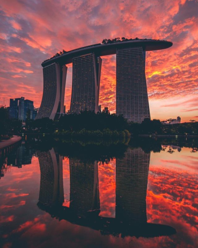 シンガポールの美しい風景