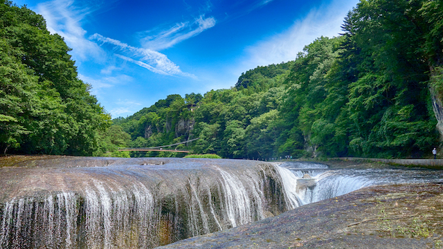 群馬県沼田市吹割の滝