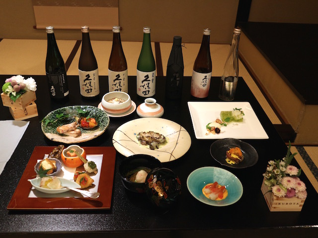 コラボレーションイベント「和と伊〜日本酒・久保田ペアリングディナー〜」