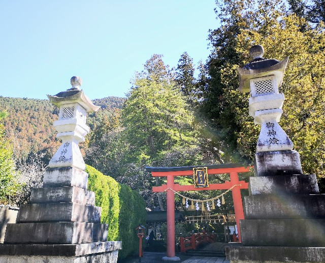 奈良県吉野郡・「大峯本宮 天河大辨財天社​」鳥居2