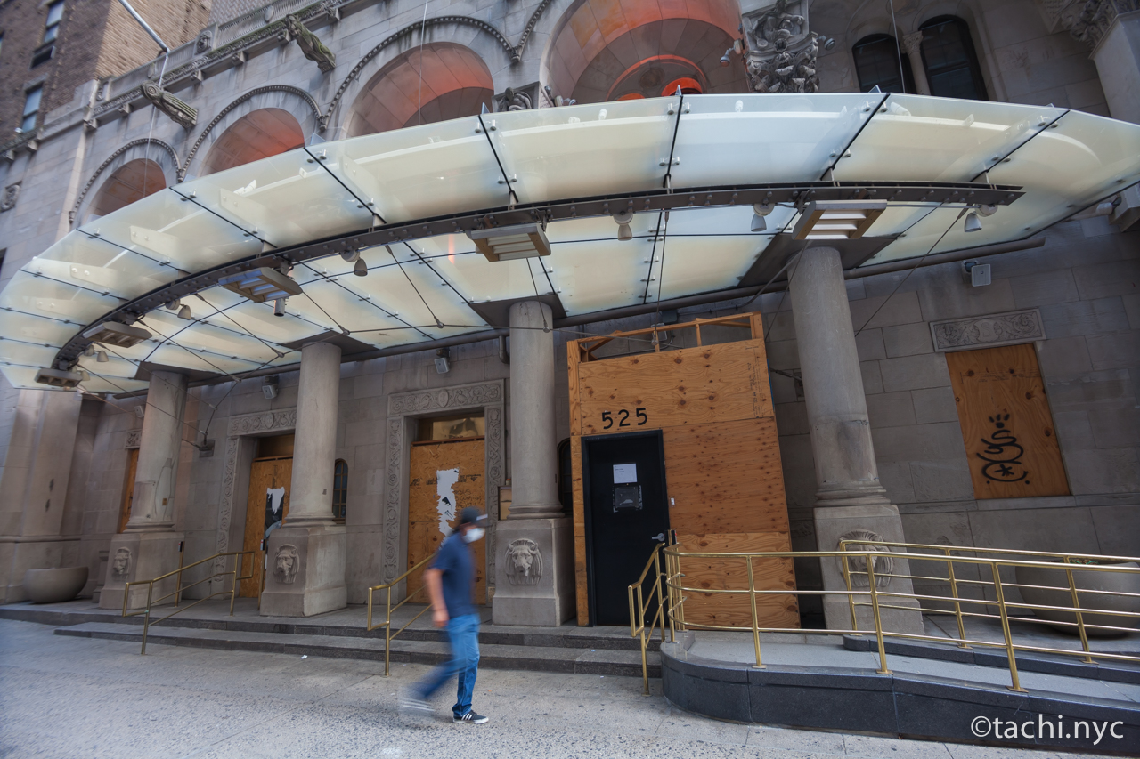 閉業したNew York Marriott East Side