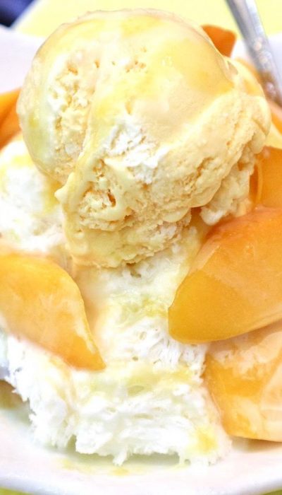 マンゴーかき氷