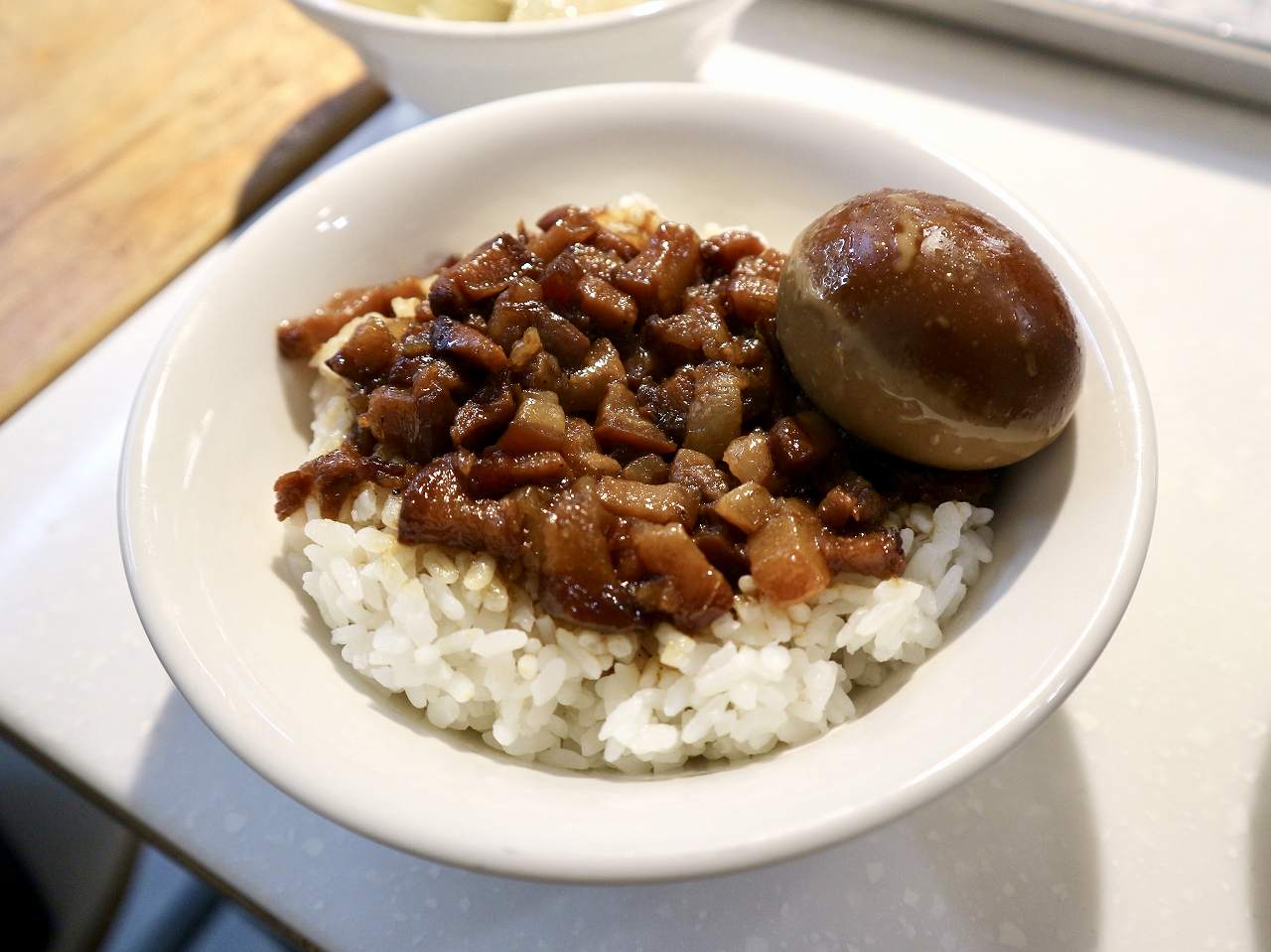 「北北車魯肉飯」の魯肉飯