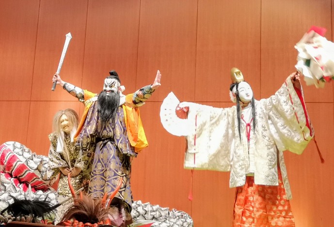 石見神楽 須佐之男命と稲田姫