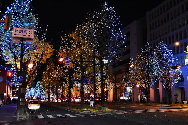 大阪府大阪市御堂筋イルミネーション2021