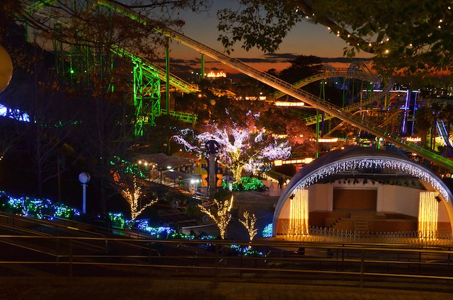 大阪府枚方市ひらかたパーク「光の遊園地」