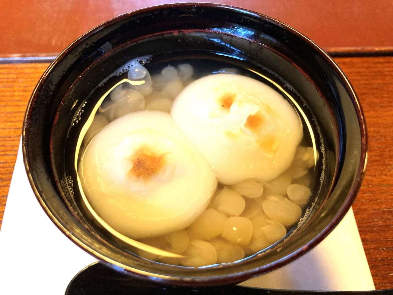 白小豆ぜんざい