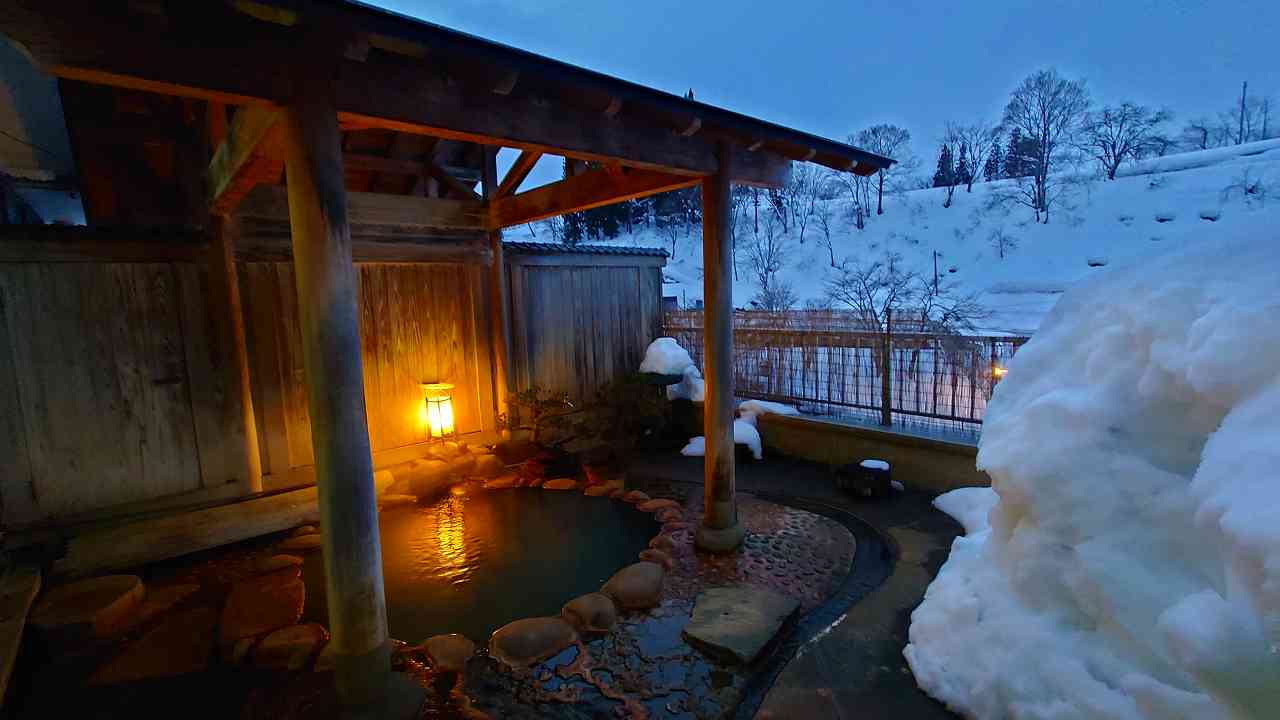 屋上露天風呂